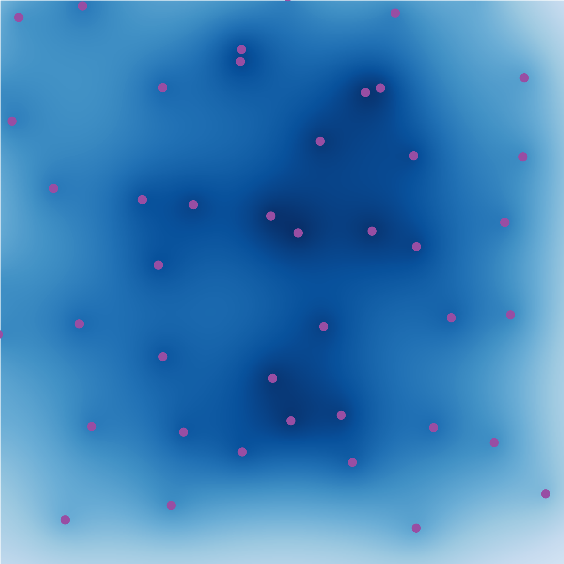 Dense neutrino gas with long-range interactions